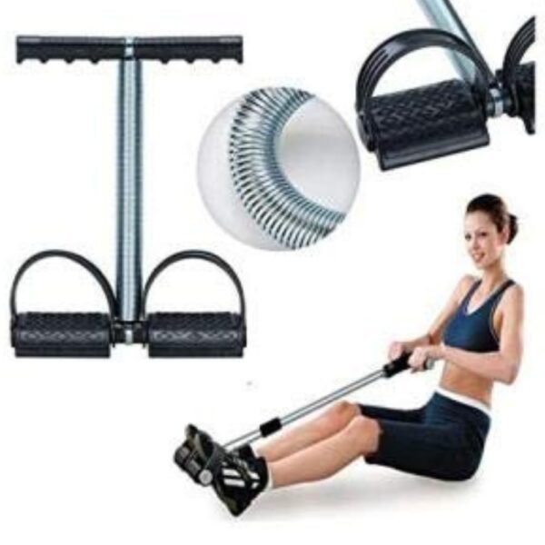 RPC99® Tummy Trimmer Single Spring Ab Exerciser Fat Burner for Men & Women Ab Exerciser (Black) - Image 4