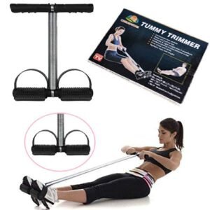 CONSONANTIAM Tummy Trimmer Stomach And Weight Loss Equipment For Abs Workout Stomach Exercise Machine For Women&Men Exercise In Gym, Home For Abdominal Workout, Belly Exercise Waist Trimmer, Black