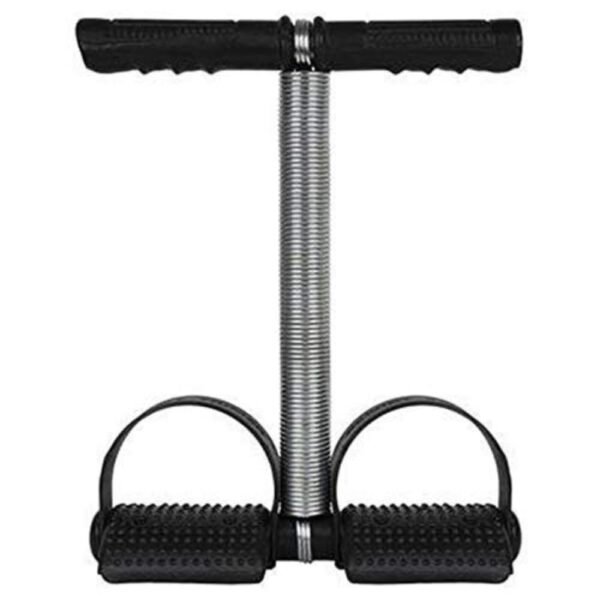 RPC99® Tummy Trimmer Single Spring Ab Exerciser Fat Burner for Men & Women Ab Exerciser (Black)