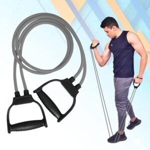 Oddish; Way To Fitness Tummy Trimmer Double Spring With Resistance Band Combo Pack For Men & Women – Ab Exercise Equipement, Abdominal Workout For Home & Gym Use – Stomach, Abs, Belly Exercise