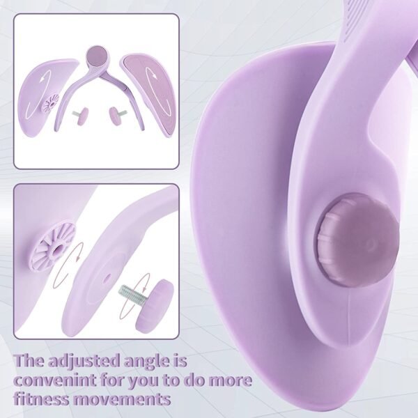 Gopendra Hip & Pelvis Trainer | Thigh Master and Inner Thigh Exercise Equipment | Pelvic Floor Exerciser Device | Training Tool | for Home, Gym, Fitness, Workout, Stretcher | for Men & Women - Image 5
