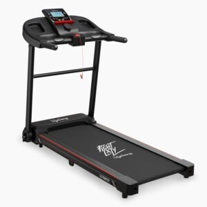 Lifelong Motorized Treadmill for Home – 2.5HP Peak Motor Speed 14km/hr with Bluetooth Speaker, 12 Preset Workouts – Cardio Equipment for Home Gym – Max Weight Capacity 110kg (LLTM777)