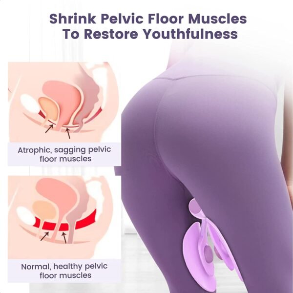 Gopendra Hip & Pelvis Trainer | Thigh Master and Inner Thigh Exercise Equipment | Pelvic Floor Exerciser Device | Training Tool | for Home, Gym, Fitness, Workout, Stretcher | for Men & Women - Image 8