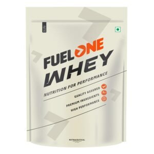 FUELONE Whey Protein, 24G Protein (Chocolate, 1Kg / 2.2Lb)