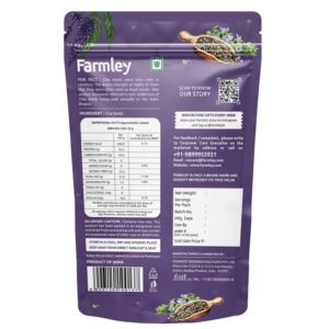 Farmley Chia Seeds 200 g, Pack of 2 I Seeds for Eating | Seeds for Weight Management | Rich in Calcium, Protein & Fibre