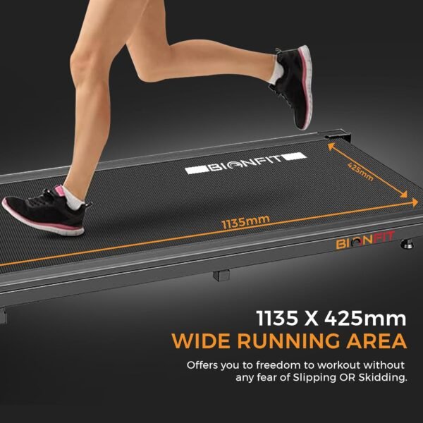 BIONFIT Treadmill for Home Gym 100 kg (2 HP) Foldable Running Machine for Home Gym Fitness Walking Pad for Men and Women, 1 Year Warranty,Free Installation - Image 5