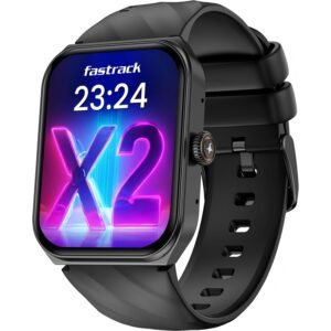 Fastrack New Limitless X2 Smartwatch|1.91″ UltraVU with Rotating Crown|60 Hz Refresh Rate|Advanced Chipset|SingleSync BT Calling|NitroFast Charge|100+ Sports Mode & Watchfaces|Upto 5 Day Battery|IP68