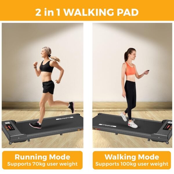 BIONFIT Treadmill for Home Gym 100 kg (2 HP) Foldable Running Machine for Home Gym Fitness Walking Pad for Men and Women, 1 Year Warranty,Free Installation - Image 7