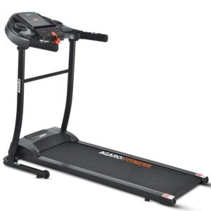 AGARO Rover Manual Foldable and Portable Treadmill for Home, Includes Jogger and Stepper, Max User Weight 120Kg, Free Online Installation Assistance.