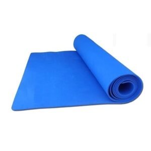 Yoga Mat, Upgraded Yoga Mat Eco Friendly Non-Slip Exercise & Fitness, Workout Mat For All Type Of Yoga, Pilates & Floor Exercises(4 Mm Size)(Color-Blue)