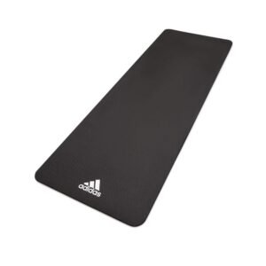 Adidas Ethylene Vinyl Acetate Yoga Mat – 8 mm – Black