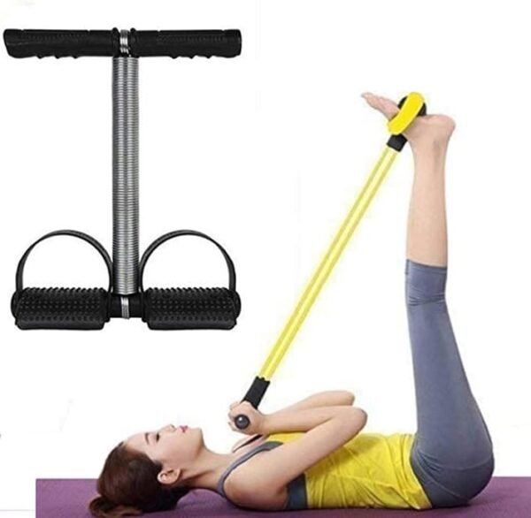 BQH Spring Tummy Trimmer for Men & Women, Waist Fat Buster, Abs Exercise & Body Toner for Abdomen, Waist, Arm, Yoga Stretching Equipment for Home & Gym Use