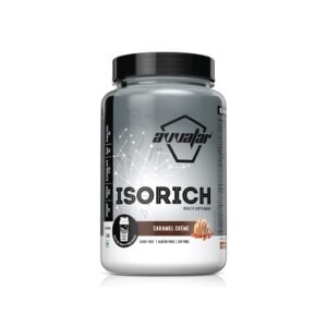 AVVATAR ISORICH WHEY PROTEIN | 1Kg | Caramel Cream Flavour | 28g Protein | 29 Servings | Isolate