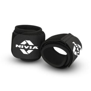 Nivia Wrist Support, Pack of 2 (Black), Neoprene