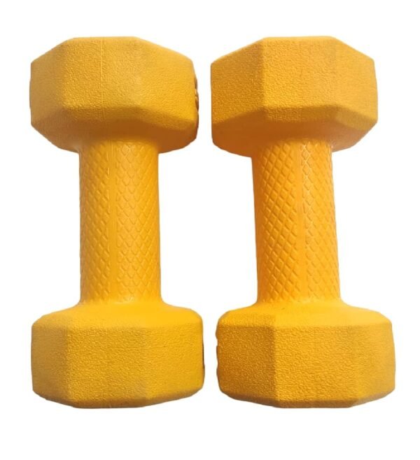 SPIRO PVC Dumbbells for Home Gym Equipment |Gym Exercise|Home Workout | Fitness Kit|Dumbbells Weights for Whole Body Workout