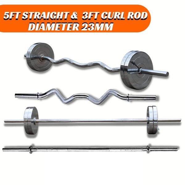 HASHTAG FITNESS dumbles set for home steel weights gym equipment for home gym fitness equipment 10kg to 100kg (10KG)(Adjustable, Alloy Steel) - Image 3