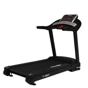 Reach T-901 7 HP Peak DC Motor Premium Treadmill | Automatic Incline with Powerful Motor | Home Exercise & Running Machine | LCD display with 24 Preset Programs | 24 km/hr Max User Weight 130 Kgs