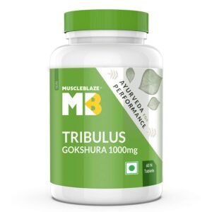 MuscleBlaze Tribulus 1000mg (60 Tablets) | Ayurveda For Performance