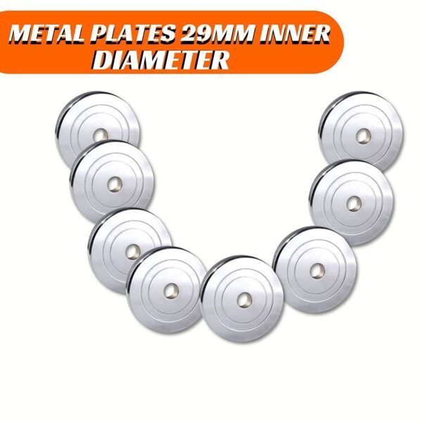 HASHTAG FITNESS dumbles set for home steel weights gym equipment for home gym fitness equipment 10kg to 100kg (10KG)(Adjustable, Alloy Steel) - Image 4