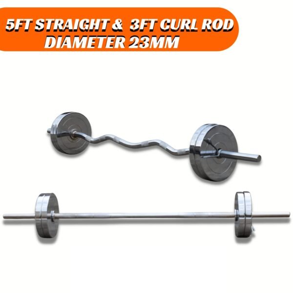 HASHTAG FITNESS dumbles set for home steel weights gym equipment for home gym fitness equipment 10kg to 100kg (10KG)(Adjustable, Alloy Steel) - Image 6