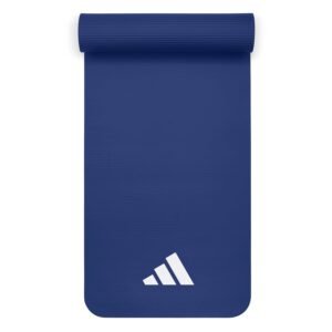 adidas Unisex’s Fitness Mat-10 mm-Blue, Blue