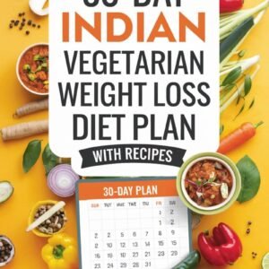 30-Day Indian Vegetarian Weight Loss Diet Plan: with Recipes (Nutrition & Weight Management)