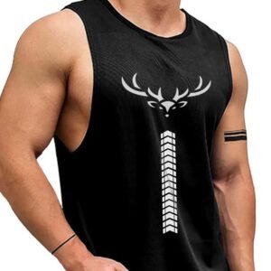 AUSK Vest for Men || Gym Sports Men Tshirt || Summer wear Regular Fit T-Shirt for Men