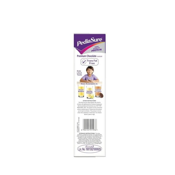 PediaSure Health and Nutrition Drink Powder for Kids Growth - 400g (Premium Chocolate) - Image 2