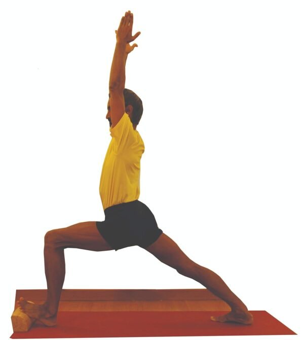 MeFree Eco-Friendly Wooden Quarter Round Yoga Block for Maintaining Balance in Yoga Asanas | Iyengar Yoga Props | 23 × 9 × 9 cm | Light Brown - Image 6