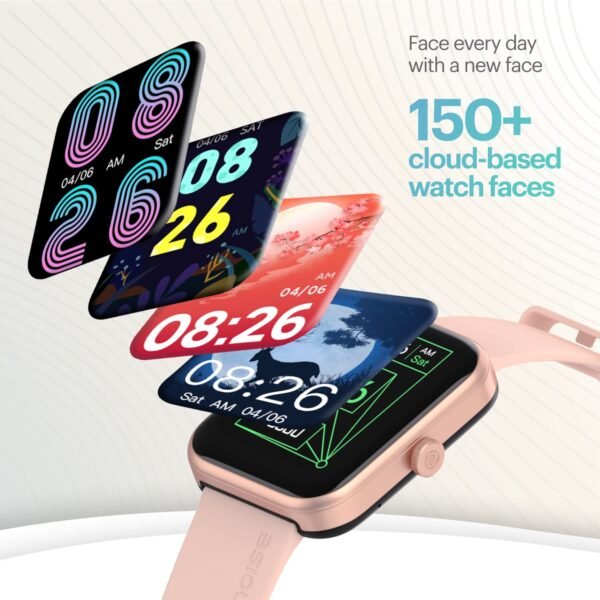 Noise Pulse 2 Max 1.85" Display, Bluetooth Calling Smart Watch, 10 Days Battery, 550 NITS Brightness, Smart DND, 100 Sports Modes, Smartwatch for Men and Women (Jet Black) - Image 6