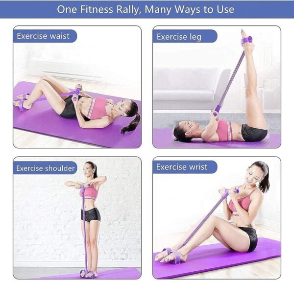 FACTO POWER Way to Fitness Two Spring Trimmer for Men & Women - Ab Exercise Equipement, Abdominal Workout for Home & Gym Use - Image 3
