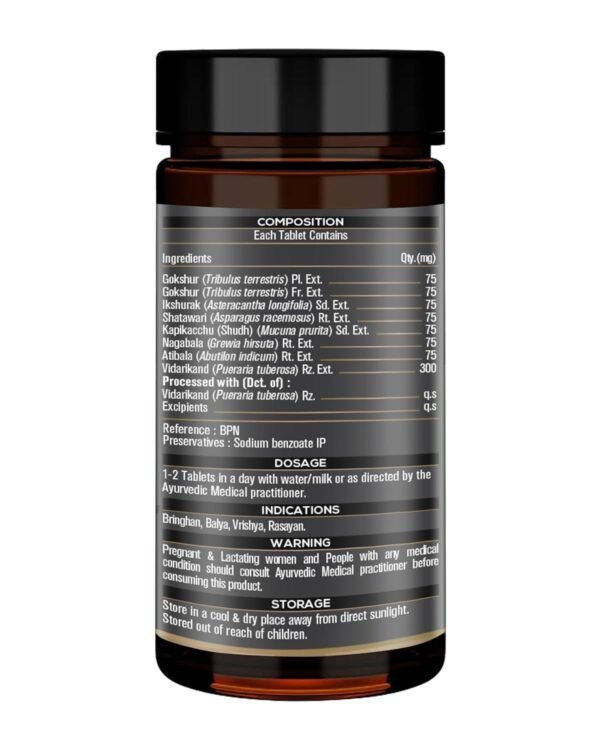 Koshaveda by MuscleBlaze Gokshura Pro (60 Tablets) | With 6 Ayurvedic Herbs, Builds Stamina & Supports Recovery - Image 2