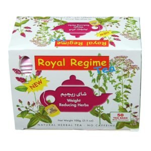 ROYAL Regime Tea Weight Reducing Slimming Herbs Loss Diet Herbs Herbal Infusion Herbal Tea Bags Box 50 Bags (Product of Egypt)