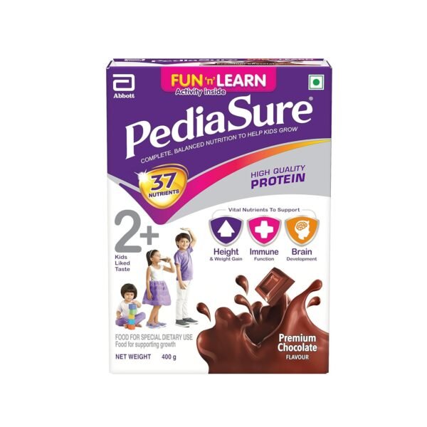 PediaSure Health and Nutrition Drink Powder for Kids Growth - 400g (Premium Chocolate)