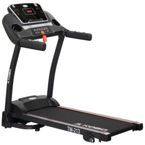 Kobo 1.5 HP – 3 HP Peak DC Motorised Treadmill for Home Use with Bluetooth Connectivity APP, Free Installation Assistance