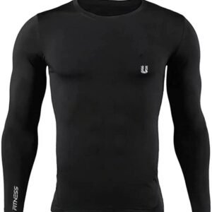 Unbeatable Polyester Spandex Men’s Sports Running Set Compression Shirt + Pants Skin-Tight Long Sleeves Quick Dry Fitness Tracksuit Gym Yoga Suits