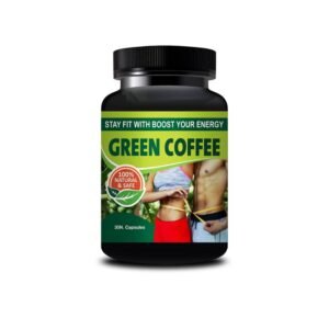 INLAZER Green Coffee Slim Body Medicine | Green Coffee Capsule Fat Burner Weight Loss Product For Teenage Green Coffee Capsule & Loose Extra-Fat Rapidly Without Exercise 30 Capsule