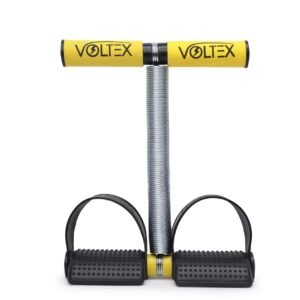 VOLTEX Yellow Single Tummy Trimmer with Spring Burn Off Calories & Tone Your Muscles Ab Exerciser