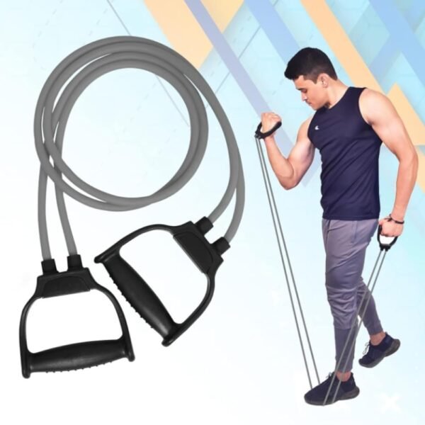 SUREFIT Tummy Trimmer Double Spring With Resistance Band Combo Pack For Men & Women - Ab Exercise Equipment, Abdominal Workout For Home & Gym Use - Stomach, Abs, Belly Exercise - Image 2