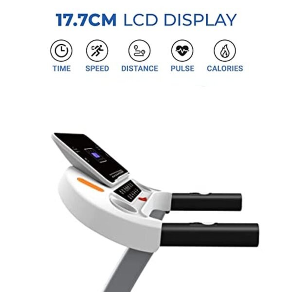 LET'S PLAY® Automatic Treadmill for Home Use 3HP AC Motor [5 Years Warranty on Motor] Foldable Running Machine for Home, Low Noise and Auto Incline, Semi Commercial Treadmill - Image 3
