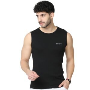 Boldfit Vest for Men Sleeveless Tshirt for Men Breathable Sando for Men Gym Vest for Men Lightweight Men Vest Sleeveless T Shirts for Men Comfortable Gym Wear for Men Vests for Men Sando for Men