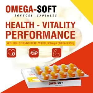 Knoll Healthcare Omega 3 Fish Oil 700mg for Men and Women Antioxidant & Energy, Stamina & Immunity & Maintains Bone & Joint Health, Fatty Acid, EPA 360mg DHA 240mg (30 Cap) (3x Strips) Pack of 3