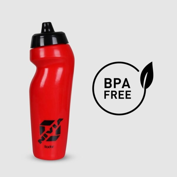 Nivia Radar Sippers Bottle for Sports Cycling, Gym & Running Bottle for Training, Exercise, & Fitness, with Portable, Light Weight, & Leakproof With Quick-Grip, 625ml (Red, Polyethylene, Pack of 1) - Image 5