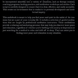 Meditation: Simple Instructions On How To Meditate In Order To Live A Happy Life Free From Stress (Scripts That Enable Instant Relaxation And Self-Discovery For Empowering Use)