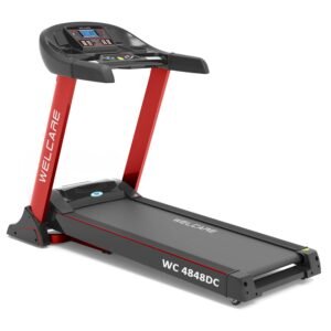 Welcare Motorized Treadmill WC4848 DC 2.5 HP(5 HP Peak),18 Level Auto Incline, Foldable Treadmill