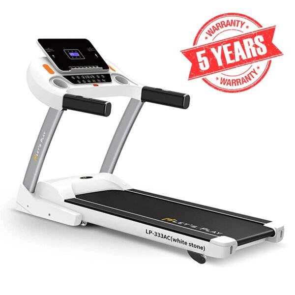 LET'S PLAY® Automatic Treadmill for Home Use 3HP AC Motor [5 Years Warranty on Motor] Foldable Running Machine for Home, Low Noise and Auto Incline, Semi Commercial Treadmill - Image 7