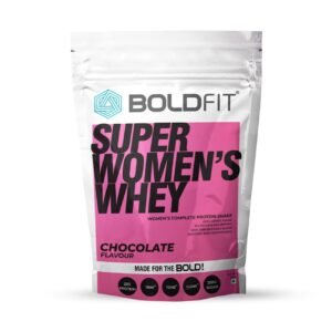 Boldfit Super Women’s Whey Protein Powder For Women with Hair Skin and Nails support, No Added Sugar, Ideal for weight loss & slim body, Keto Friendly (200gm Chocolate)