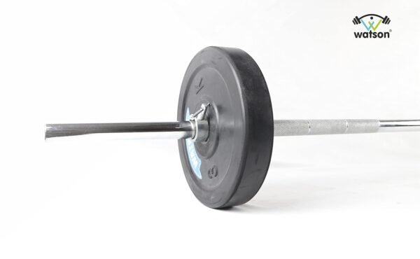 WATSON gym rubber plates,12kg (3x4) Rubber Dumbbell Plate, 25mm for Home, Professional Exercise, Gym Weight Plates, home gym equipments for men - Image 6