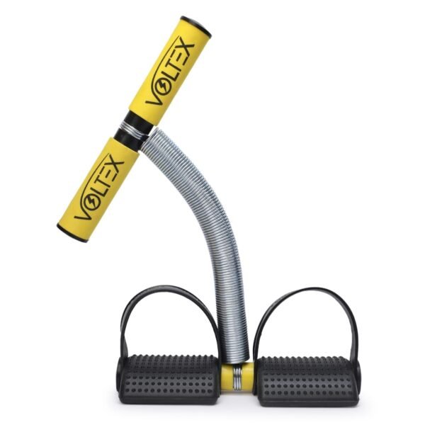 VOLTEX Yellow Single Tummy Trimmer with Spring Burn Off Calories & Tone Your Muscles Ab Exerciser - Image 7