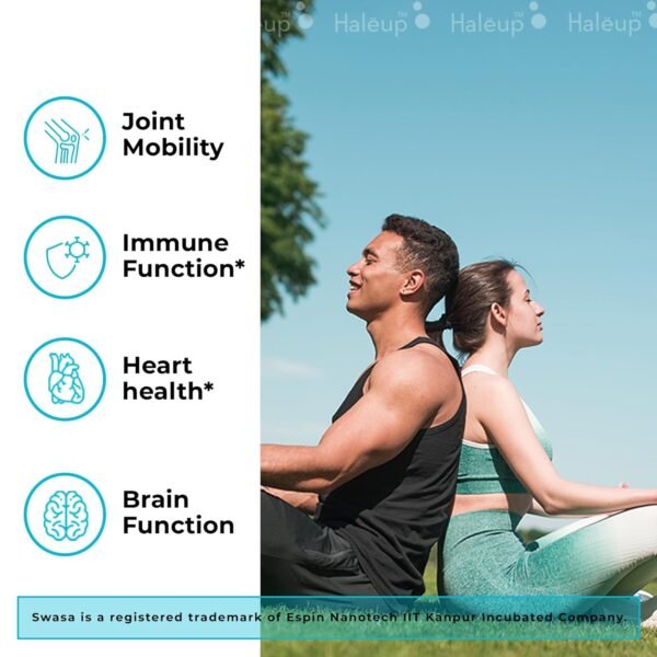 Swasa Vegan Omega 3 Capsules, 500 mg || Healthy Heart|| Brain|| Immunity ((Pack of 1)) - Image 3